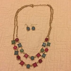 Charming Charlie Necklace and Earring Set